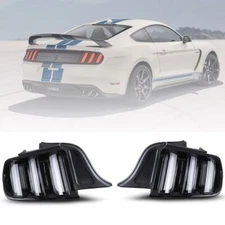 LED Tail Lights Sequential For 2015-2023 Ford Mustang /Shelby GT500 Turn Signal