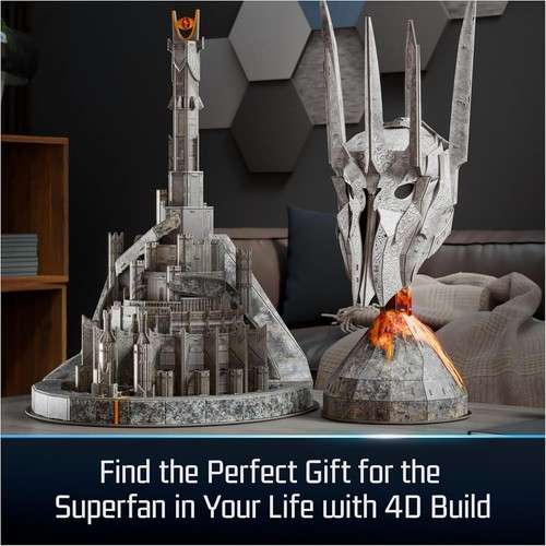 Lord of The Rings Barad-Dur Eye of Sauron 3D Model Kit 204 Pcs, Des - Picture 7 of 7