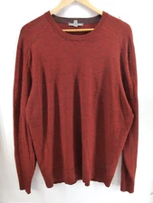 Smartwool Red Long Sleeve  Pull Over Merino Wool Sweater Size XL