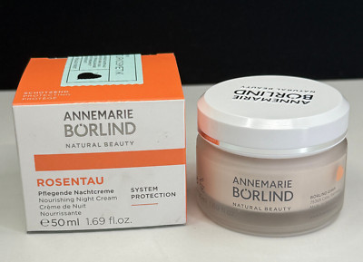 Annemarie Borlind Rosentau Nourishing Night Cream 1.69 oz / 50ml New In Box