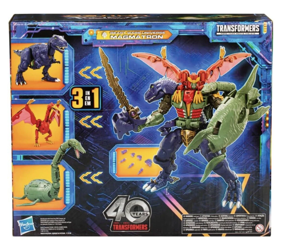 Transformers Gen Hasbro 2023 Legacy United Beast Wars Universe MAGMATRON 8+ New - Image 2 of 4
