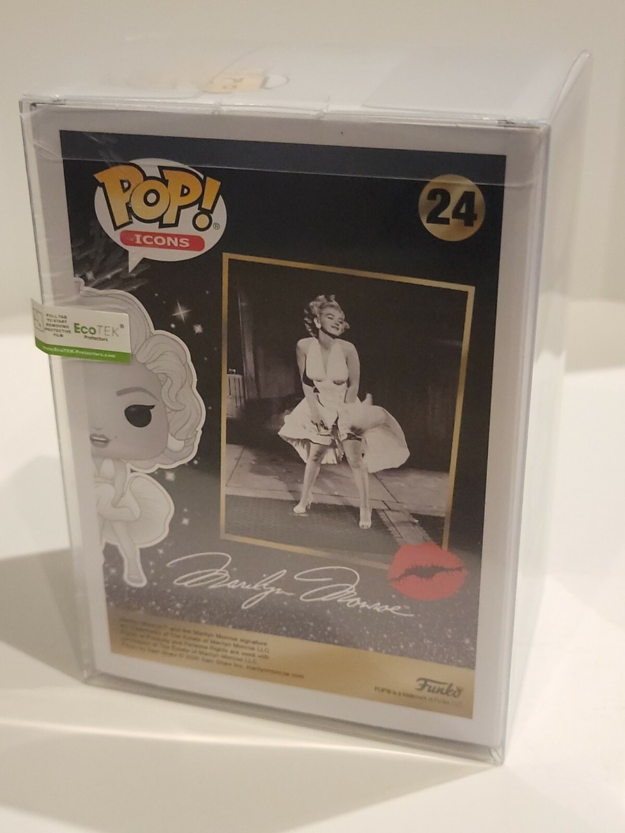 Marilyn Monroe Black-and-White Pop! Vinyl Figure - EE Exclusive