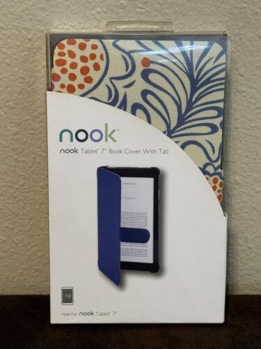 Floral Nook Barnes & Noble Book Cover Tablet 7 Brand New