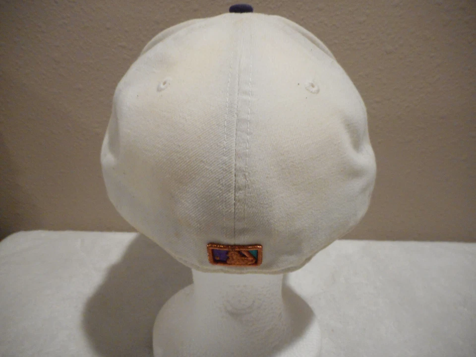 Vintage 90s Arizona Diamondbacks MLB Fitted Hat Diamond Collection 7 3/8 - Image 2 of 4