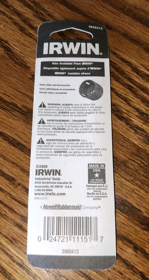 Lot of 21 Irwin 372424P2 4" x 24 TPI Bi-Metal Reciprocating Saw Blades USA - Image 3 of 3