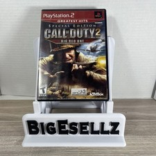 Call of Duty 2 Big Red One PS2 Greatest Hits Special Edition Tested