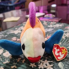 1999 Ty Beanie Baby Lips the Fish Retired Original w/tags