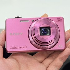 SONY Cyber Shot DSC-WX200 18.2MP Digital Camera 10x Zoom English Pink