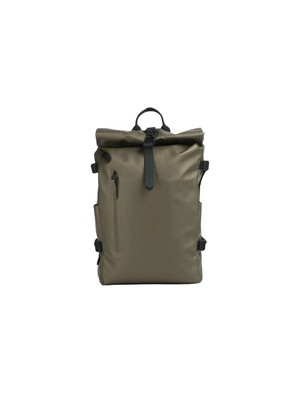 Rucksack RAINS Groß Roll-Top 16  Gefertigt Stoff Wasserdicht, Farbe Ver