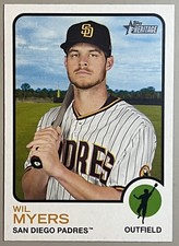 2022 Topps Heritage Wil Myers San Diego Padres #288