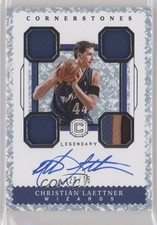 2017-18 Cornerstones Legendary Relic Crystal 29/75 Christian Laettner Auto 03pi