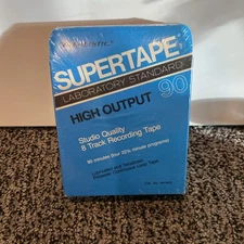 NIB Realistic SuperTape High Output Studio Recording Tape 90 Min