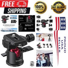 Mini 360  Panoramic Ball Head for DSLR, Gopro  Phones - Quick Release Plate