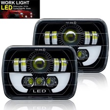 7inch Led Light for Jeep Wrangler Toyota Nissan Ford Off Road Square Headlight