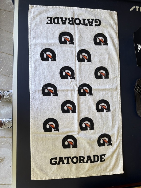 Gatorade 39” x 21” White Sideline Towel
