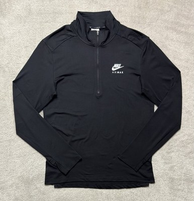 Nike Air Max 1/4 Zip Dri-Fit Compression Top Herren Small Top Zustand