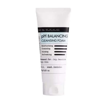 DERMA FACTORY pH Balancing Cleansing Foam - 120g K-beauty