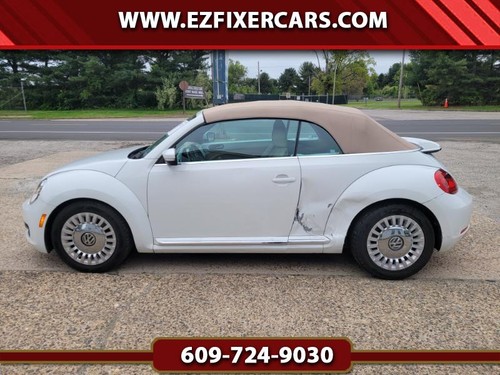 2015 Volkswagen Beetle Convertible Salvage Repairable Rebuildable Damaged