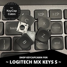 Logitech MX Keys S Keyboard Replacement Key Switch Part Graphite