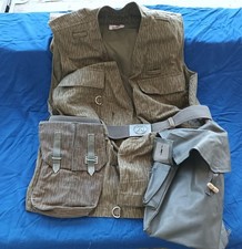 NVA 1. Modell Kampfweste DDR Fallschirmjäger m. Gummitasche, Größe m48
