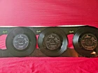 Beatles "Lot of 5 early U.K. Parlophone 45 records (w/Apple sleeves)
