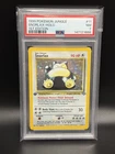 1999 SNORLAX Pokemon Card #11 11/64 Jungle 1st Edition Holo Rare PSA 7