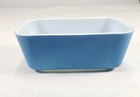 Vintage PYREX 0502 Turquoise Blue Refrigerator Dish (No Lid)