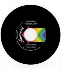45RPM, LINDA HOPKINS ' LONLEY PEOPLE DO FOOLISH THINGS . VG++  RB/SOUL