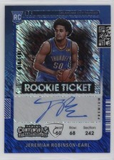 2021 Panini Contenders Rookie Ticket 12/20 Jeremiah Robinson-Earl #131 Auto 0ix2