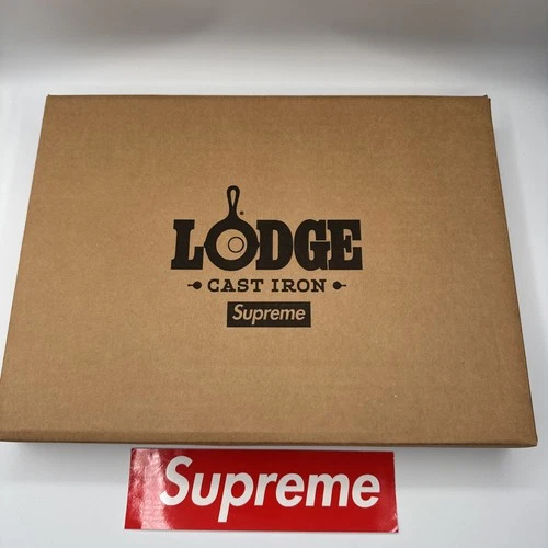 Supreme SS22 Lodge 10” Cast Iron Skillet Black Brand New DS