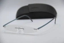 NEW SILHOUETTE 5667 70 7310 GREY AUTHENTIC DESIGNER EYEGLASSES W/CASE -19