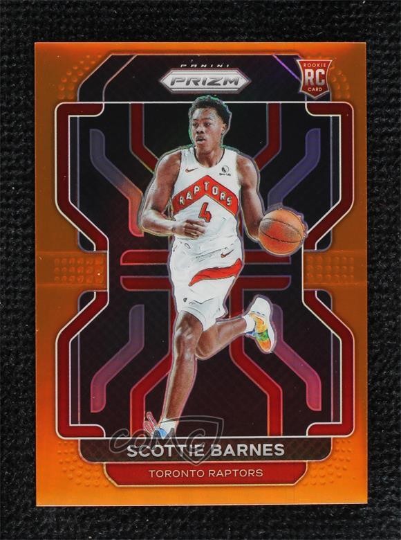 2021-22 Panini Prizm Orange Prizm 45/49 Scottie Barnes #320 0kr0