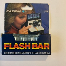 Vintage Sylvania Flash Bar 10 Flashes New Old Stock