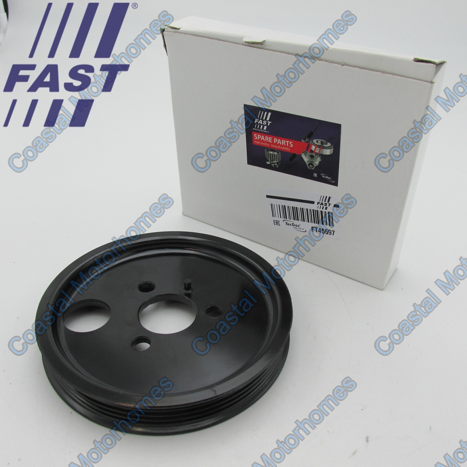 Fits Fiat Ducato Peugeot Boxer Citroen Relay Power Steering Pulley 2.2 (06-On)