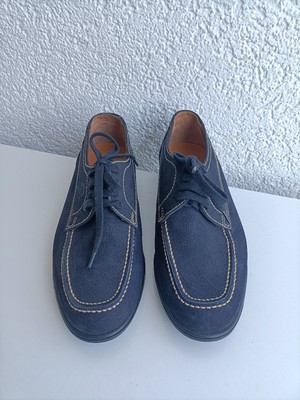 Fratelli Rossetti Damenschuhe Schnürschuhe Nubukleder Blau Gr. 37