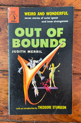 Out of Bounds by Judith Merril (1960) Pyramid Books 1st Printing