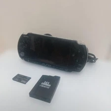 SONY PSP 3000 Piano Black with memory card and charger