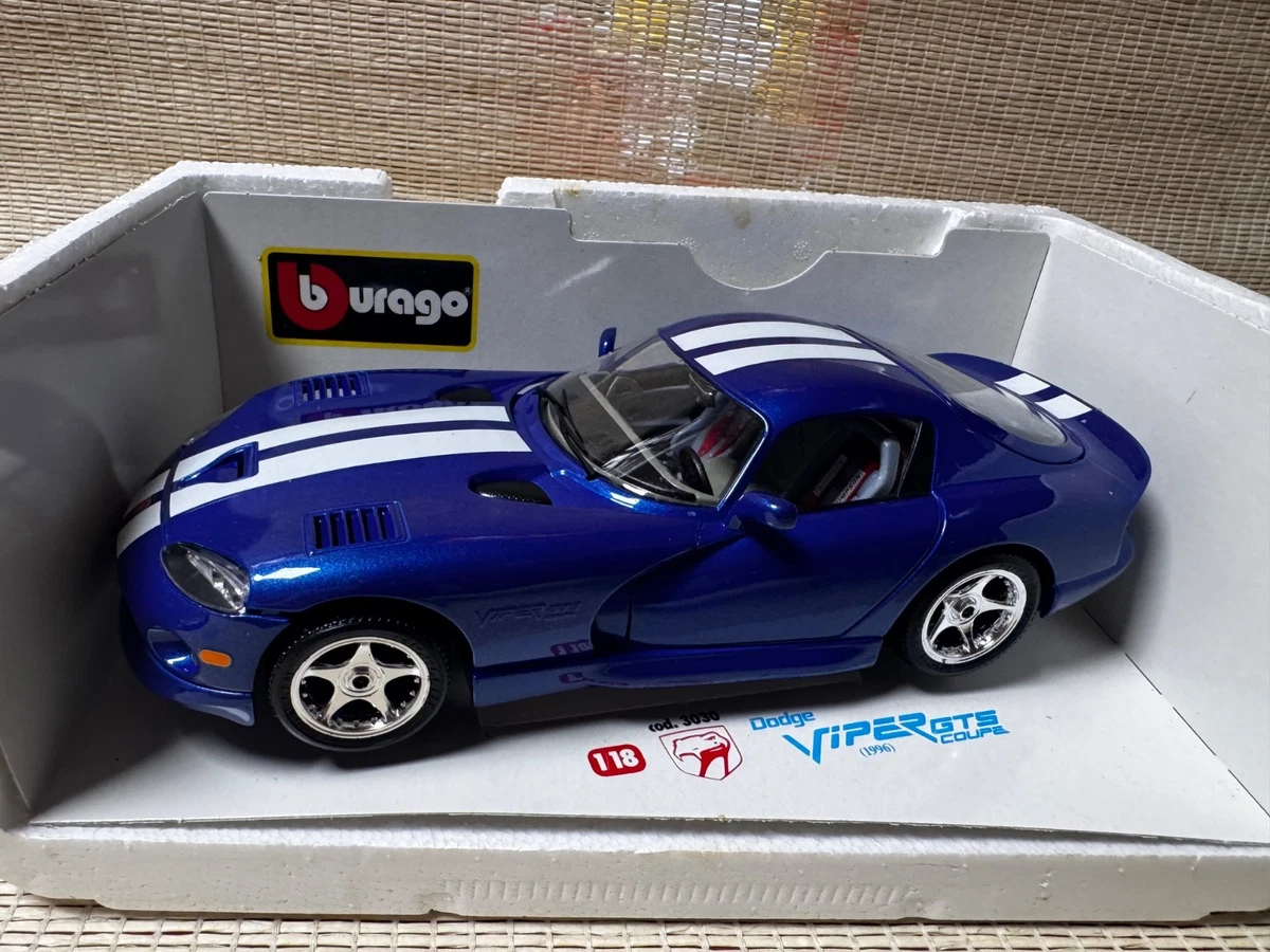 BURAGO STREET FIRE 1/43 Dodge Viper RT/10 Die Cast Metal Collectible EUR 4,90 - FR