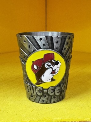 Buc-ee s Shot Glass Pewter Buc Shot