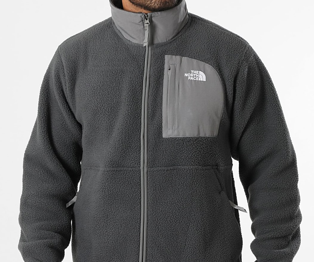 Mens The North Face Yumiori Off Peak Full Zip Sherpa Fleece Coat