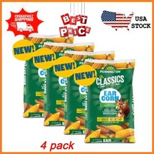 NEW 4 pack Pennington Classic Whole Ear Corn, Squirrel and Critter Feed 6.5 lb