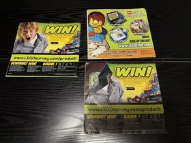 LEGO Instruction Manual Booklet LOT 2010s Era - City, Ninjago, DC, Creator