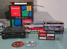 Panasonic 3DO REAL FZ-1 Japan  EXCELLENT BOX, + 14 Games READ LISTING!