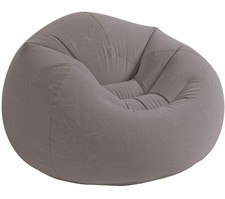 Intex Sessel Beanless Bag grau aufblasbar 114 x 114 x 71cm 68579NP