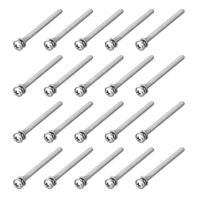 20 Pcs M6x10mm Hex Socket Cap Head Screws - 304 Stainless Steel Machine Bolts - View #5