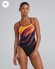 TYR Durafast  Elite Women's Crosscutfit Tieback Swimsuit - Vesuvius