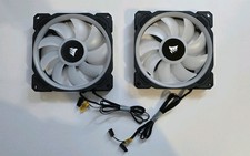 2x 140mm Corsair LL140 mit Lighting Node Pro