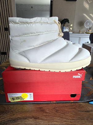 PUMA Tuff Terra II Schneestiefel Winter gefüttert weiß EU 48 neu m. Karton