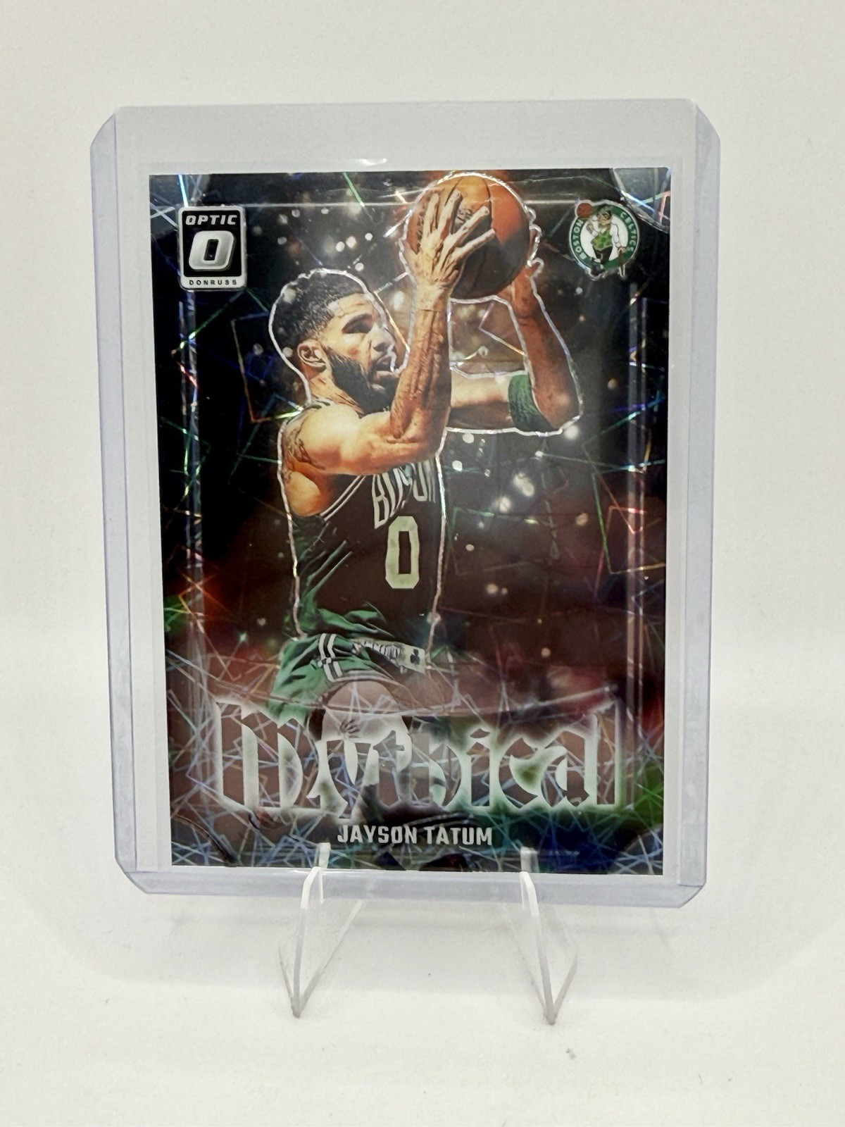 2024-25 Panini Donruss Optic Mythical Jayson Tatum SSP Case Hit Boston Celtics