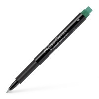 Faber-Castell Multimark 1513 - F 0,6 Mm GrüN OHP-CD Plus Permanent Marker